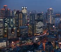 Image result for Osaka Skyline Artwork