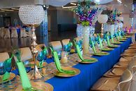 Image result for Green Table Decorations