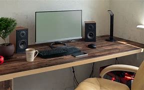 Image result for Computer Desk Speakers Setup