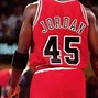 Image result for Michael Jordan Wearing Number 45