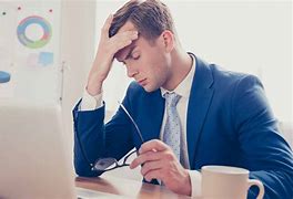 Image result for Stressed Office Man