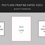 Image result for Printing Page Sizes
