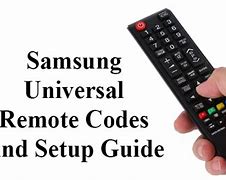 Image result for TV Codes Samsung Program Remote