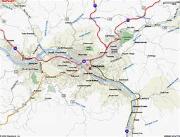 Image result for Charleston West Virginia Map