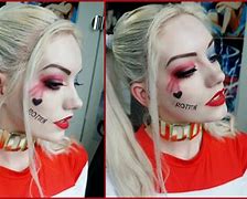 Image result for Harley Quinn Suicide Squad Makeup