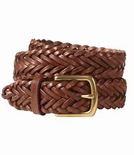 Image result for Braided Brown Leather Belt