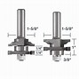 Image result for Rail and Stile Router Bits