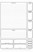 Image result for Dnd Note Taking Template OneNote