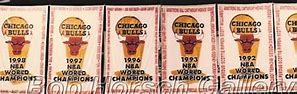 Image result for Chicago Bulls Championship Banners