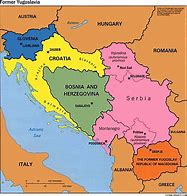 Image result for Map Showing Serbia