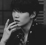 Image result for Yoon Gi Black and White