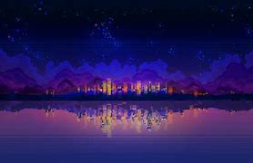 Image result for Pixel Evening Sky