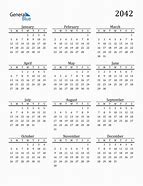 Image result for 2042 Desk Calendar