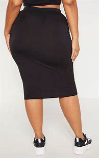 Image result for Fashion Nova Midi White Skirt Plus Size