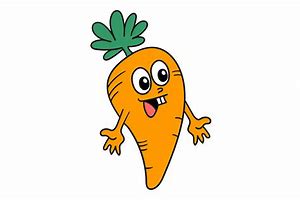 Image result for Carrot with Face