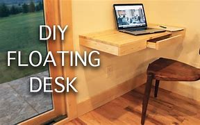 Image result for Floating Desk Plans