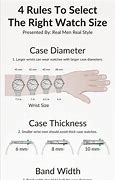 Image result for Broach Size Chart Watch