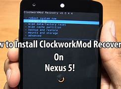 Image result for ClockworkMod Recovery