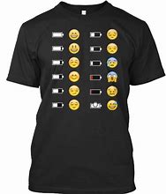 Image result for Emoji Black Background T-Shirt