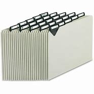 Image result for Alphabetical Thick Hanging File Folders