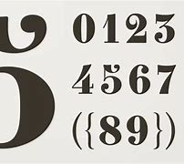 Image result for Pretty Number Fonts