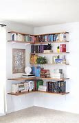 Image result for Floating Bookshelves On a Wall