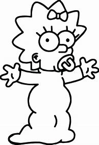 Image result for Bart Coloring Pages