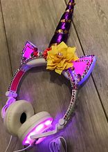 Image result for Cute Unicorn Headphones