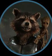 Image result for Rocket and Groot PFP
