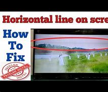 Image result for Thin Horizontal Line across TV Screen