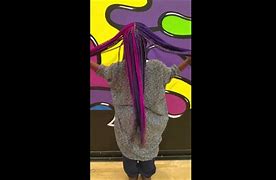 Image result for Pink and Purple Box Braids