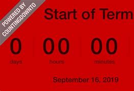 Image result for Term 4 Countdown