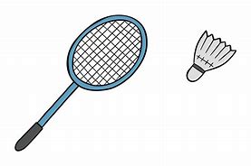Image result for Badminton Bat Cartoon