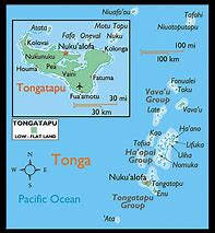 Image result for Where Is Tonga On a Map