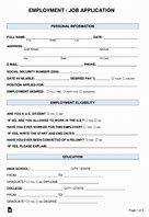 Image result for Goodwill Printable Job Application Form
