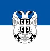 Image result for Black White and Gray Serbian Flag