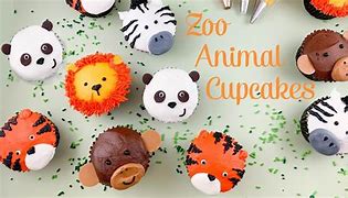 Image result for Zoo Farm Animals Cupcake