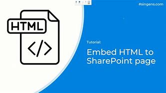 Image result for Embedding PowerPoint in HTML