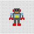 Image result for Pixel Character Robot