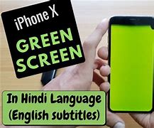 Image result for iPhone X Green screen
