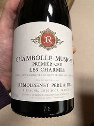 Image result for Remoissenet Chambolle Musigny