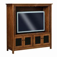 Image result for Enclosed TV Cabinet