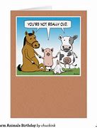 Image result for Funny Animal Birthday Cartoons