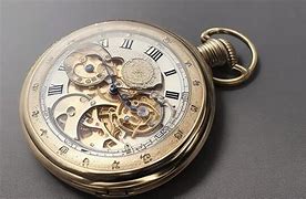 Image result for Pocket Watch Visible Gears Image