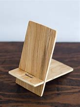 Image result for Wood Cell Phone Stand