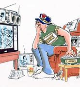 Image result for Cartoon About Sports Fans