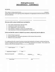 Image result for No Contact Contract