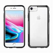 Image result for Pelican Clear Black Bumper iPhone 8