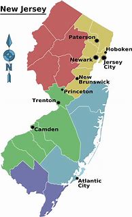 Image result for Parts of New Jersey