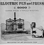 Image result for Thomas Edison Inventions Electric Pen